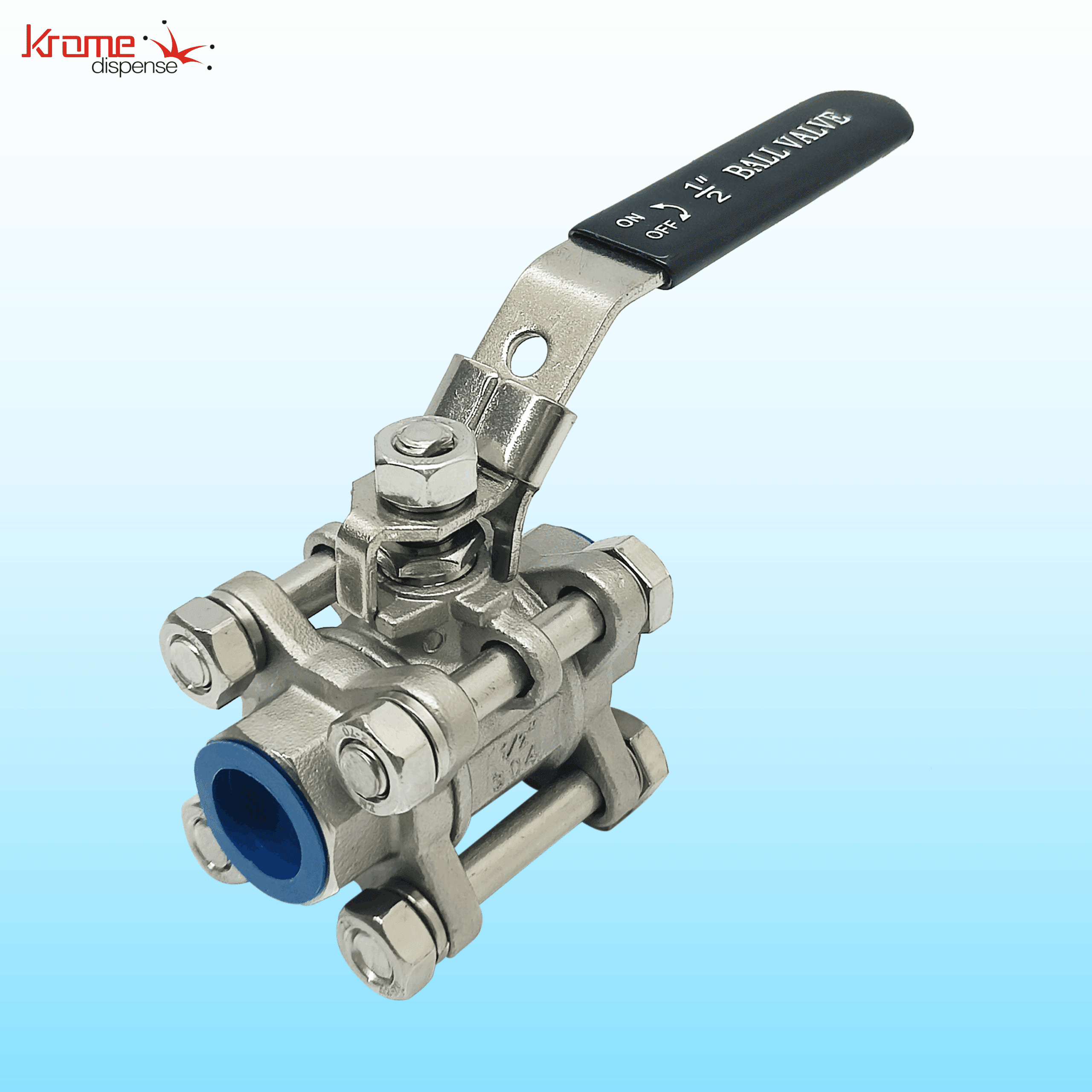 Sanitary Ball Valve SS 304 - Image 3