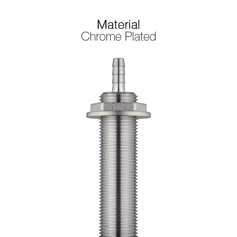 4-1/2″ Stainless Steel Nipple Shank – 3/16″ Bore I.D - Image 3
