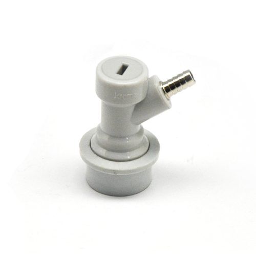 Ball Lock Gas Disconnect - 1/4" Barbed - Grey (Pack of 3)