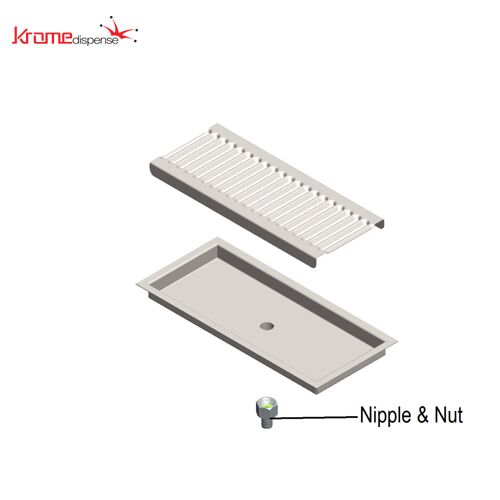 Standard Drain Nipple & Nut (Pack of 3) - Image 2