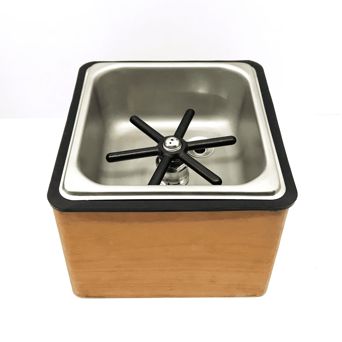 Wooden Countertop Pitcher Rinser