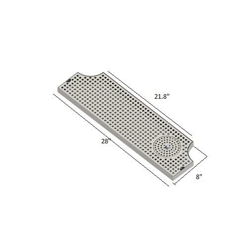 Drip Tray With Rinser