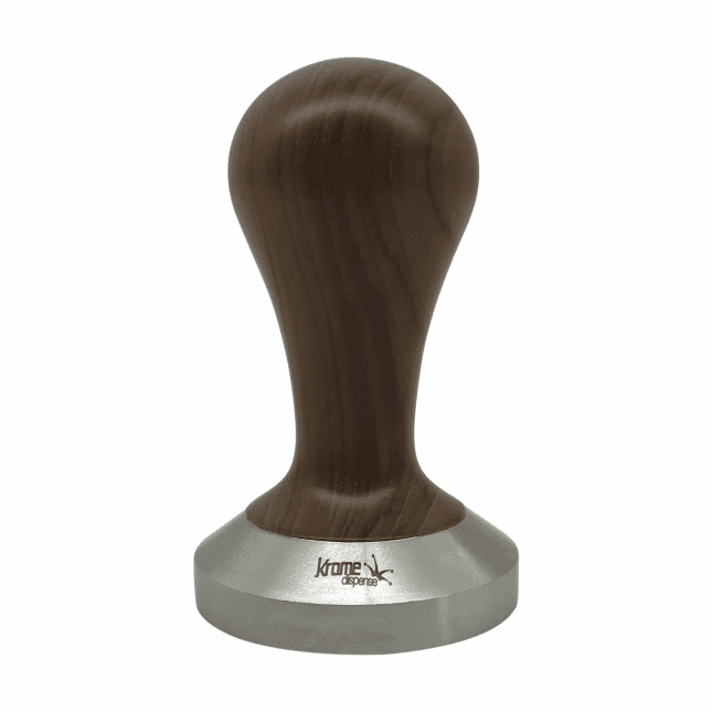 Barobjects Wooden Espresso Coffee Tamper with Teak Handle