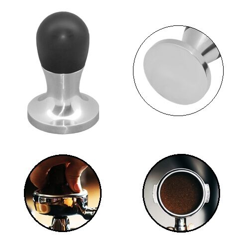 Espresso Coffee Tamper - Round Handled - Image 3