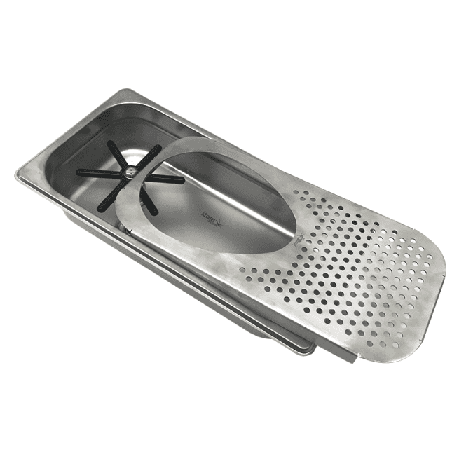 Recessed Milk Pitcher Rinser