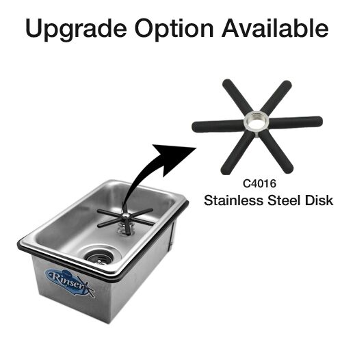 BARobjects -10"x 6" Blender Container Rinser - C662