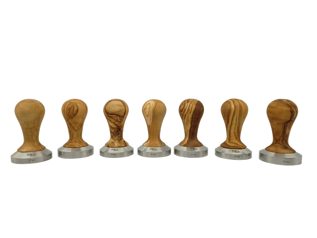 Wooden Espresso Coffee Tamper with Teak Handle - Image 7
