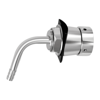 Brass Column Shank 1/4" Bore