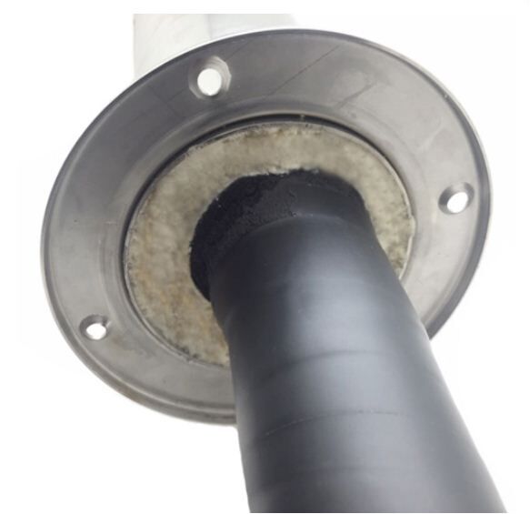 4" T Tower - 4 Faucets - Brushed Stainless - Glycol Recirculation Loop+Free Metal Knob - Image 4