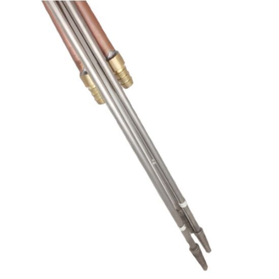 4" T Tower - 4 Faucets - Brushed Stainless - Glycol Recirculation Loop+Free Metal Knob - Image 2