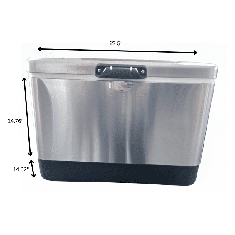 Steel Belted Ice Cooler Jockey Box - Image 3