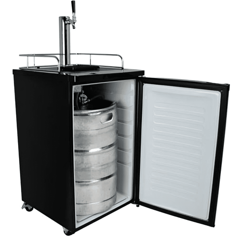 2.5” Column Beer Tower - 1 Faucet - SS Polished - Air Cooled - Image 4