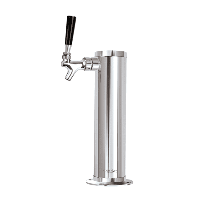 3 Inch Stainless Steel Air Cooled Single Faucet Beer Tower