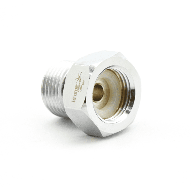 Converts a CGA-320 (US) regulator connection to a DIN 477 male connection for compatibility with DIN 477 CO₂ cylinders.(Pack of 3) - Image 2