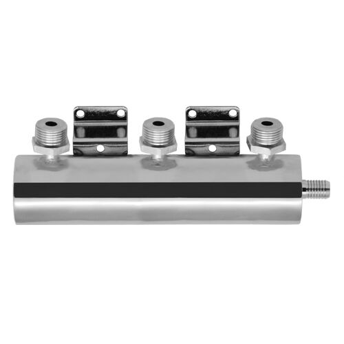 3 way Beer Manifold One Barb End