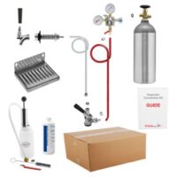 Ultimate Door Mount Keg Tap Kegerator Conversion Kit With 5 LB CO2 Tank