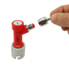 Disconnect In Gas Pin Lock - 1/4" Threaded (Grey) (Pack of 2) - Image 4