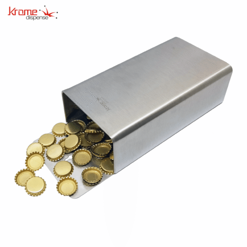 Barobjects Stainless Steel Bottle Cap Catcher- Wall Mount  - C573