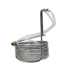 Barobjects -25" Stainless Steel Wort Chiller With Garden Hose Fittings
