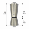Barobjects - Large Double Cocktail Jigger 1Oz x 2Oz