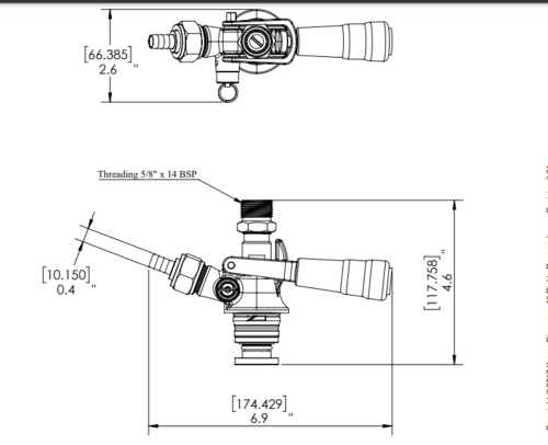 Barobjects- U System With SS 304 Probe & Stainless Steel Body with PRV-C712