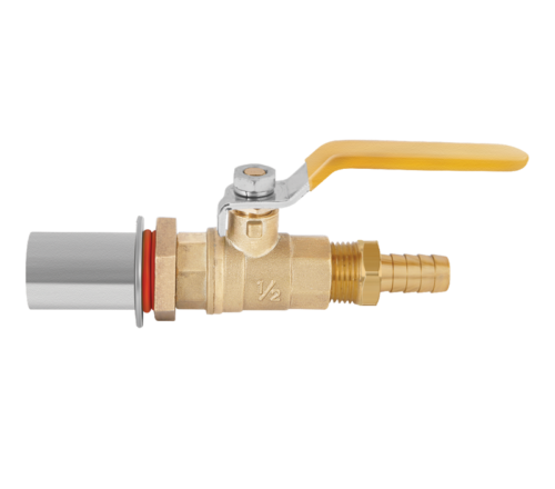 Alternative view of Basic Kettle Conversion Kit - Brass