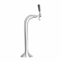 Alternative view of Snake Tower – 1 Faucet – Chrome Plated Brass – Air Cooled