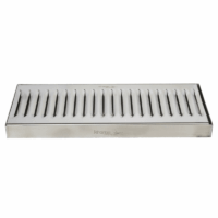 12″ X 5″ Surface Drip Tray – Brushed Stainless