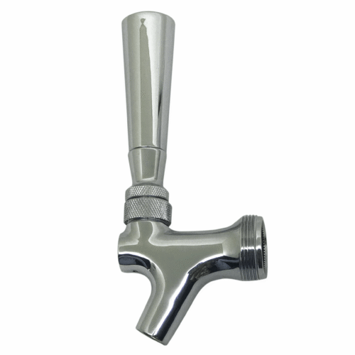 Barobject Beer Tap Handle - chrome plated Brass - Without Logo