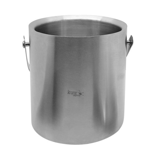 Barobjects Stainless Steel Ice Bucket with Lid