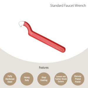 Standard faucet wrench