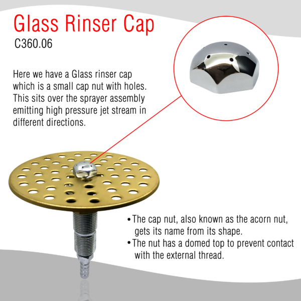 Glass Rinser Cap