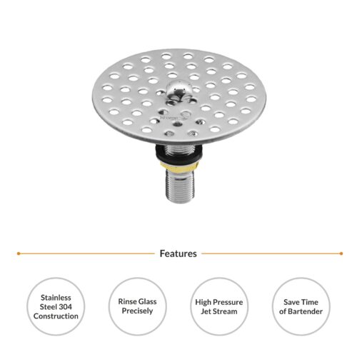 Glass Rinser Spray Assembly