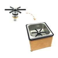 Alternative view of Pitcher Rinser Spray Assembly with Stainless Steel Disk- NSF Certified