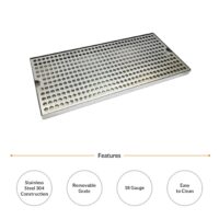 SS Surface Drip Tray