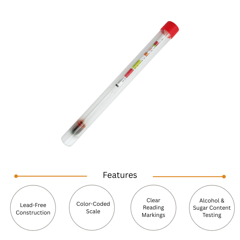 Triple Scale Hydrometer - No lead and Mercury - Image 2