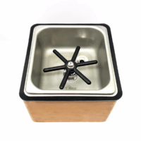 Alternative view of Wooden Countertop Pitcher Rinser