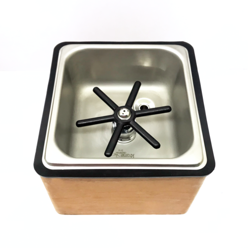 Alternative view of Wooden Countertop Pitcher Rinser