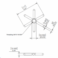 Barobjects - Replacement Stainless Steel Disk for Rinser - C4016