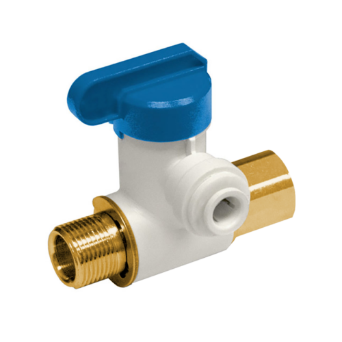 Angle Stop Valve 3/8? Male x 3/8 Female ? 3/8? OD tube