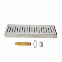 countertop drip tray with drain
