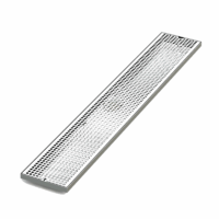 Alternative view of 45″ x 7″ Surface Drip Tray – Brushed Stainless – With Drain -C638
