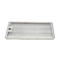 12″ x 7″ Aluminum Surface Drip Tray – Without Drain