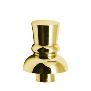 Top Hat Finial-Gold Coloured
