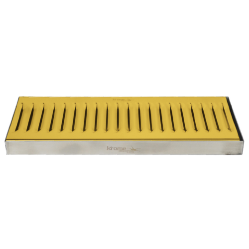Alternative view of 12″ x 5″ Surface Drip Tray – Vibrant Gold Finish