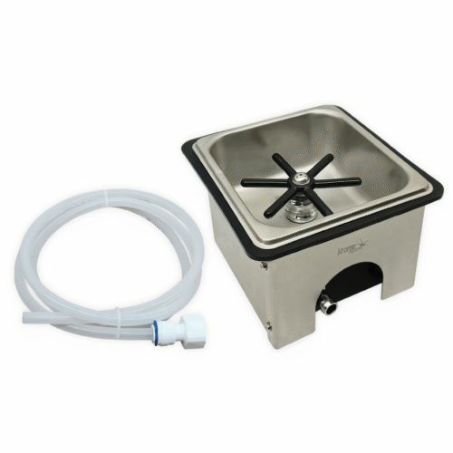 Counter Top Frothing Pitcher Rinser