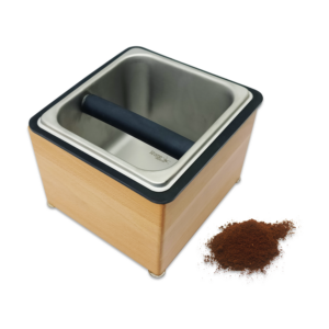 Barobjects - 7.32″ x 6.85″ x 5.08″ Wooden Counter Top Knock Box - C881