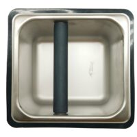 Alternative view of 7.32"x 6.85"x 3.93" Stainless Steel Recessed Knock Box