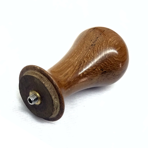 Barobjects Wooden Espresso Coffee Tamper with Teak Handle
