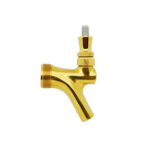 Alternative view of Draft Beer Faucet Gold Plated Brass PVD Edge With 304 Grade Stainless Steel